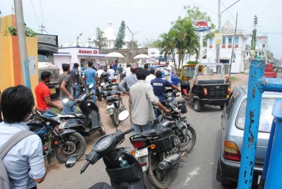 Petrol crisis hits the state again
